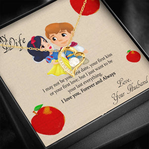 To My Wife Necklace - Snow White Edition